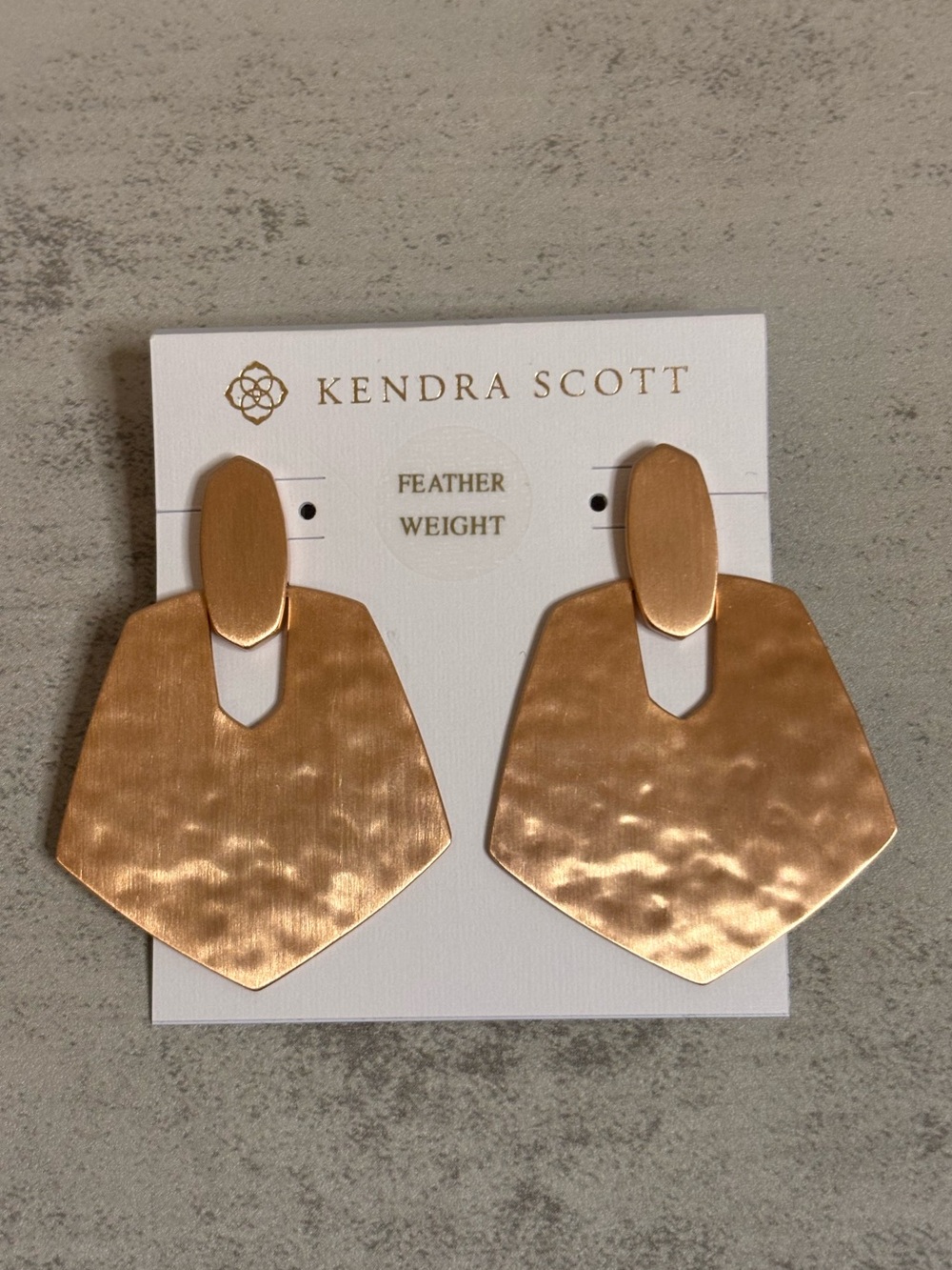 Kendra Scott Finch Statement Earrings in Rose Gold